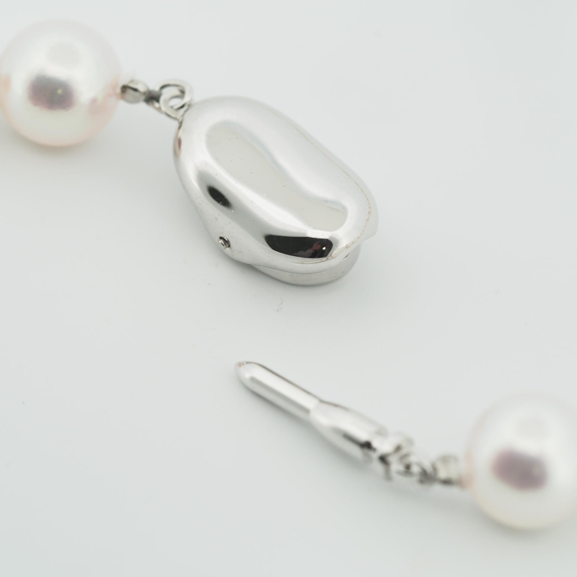 Aurora Rose Premium 8,5 - 9,0 mm Akoya Perlenstrang Halskette im Angebot 3