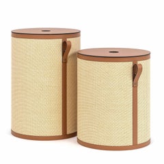 Aurora Short Round Basket