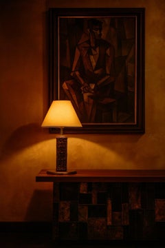 Aurora Table Lamp by Luciano Frigerio for Frigerio di Desio