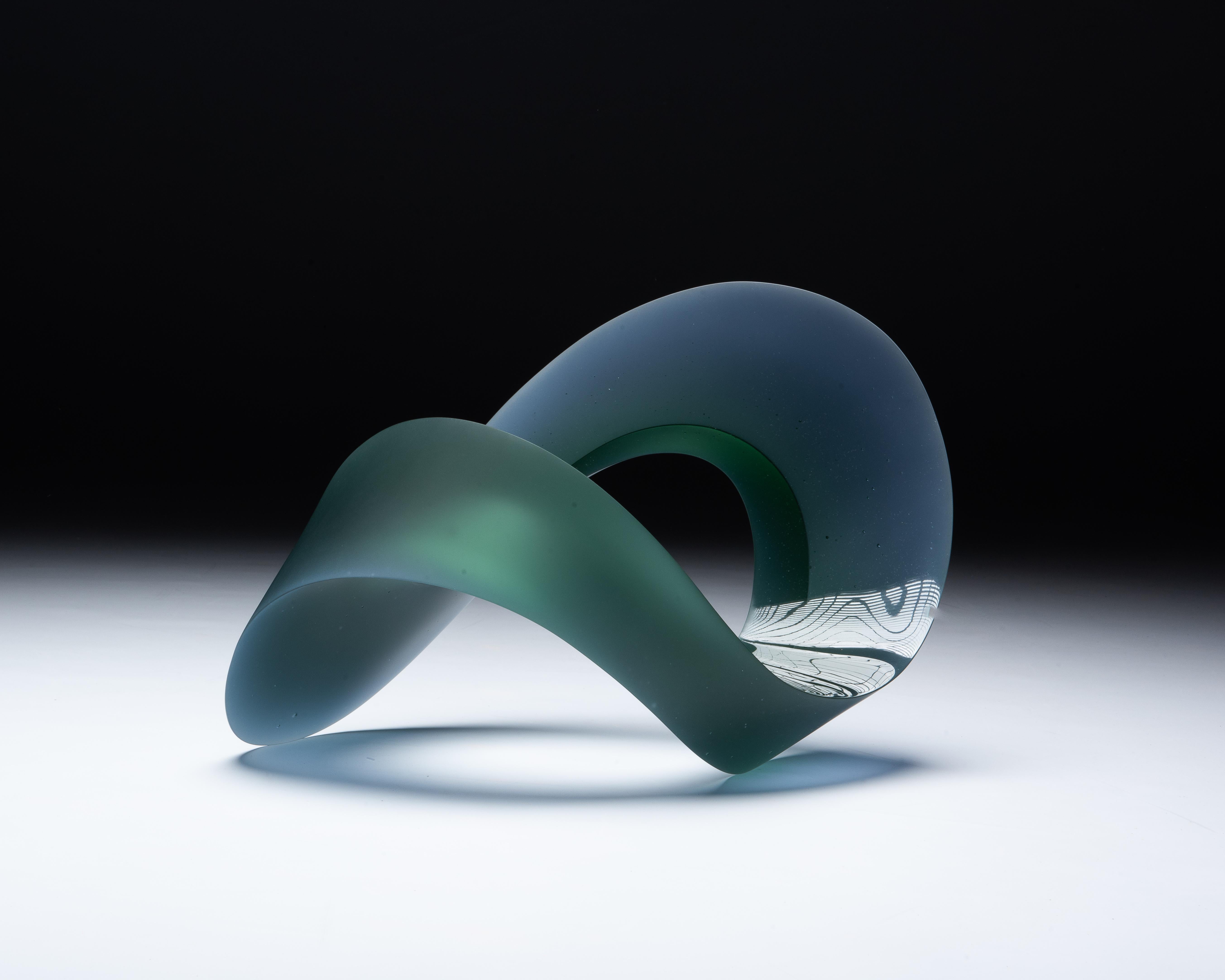 Aurora, 2020 (Glass, C. 11.4 in. h x 17.5 in. w x 14 in. d, Object No.: 4105)

Heike Brachlow was born in Munich, Germany in 1970 and currently lives and works in England. She received her BA in Glass from the University of Wolverhampton in 2004,