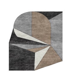 AURORA WAVES – Custom Handmade Rug in TENCEL / New Zealand Wool by Rugs & Co
