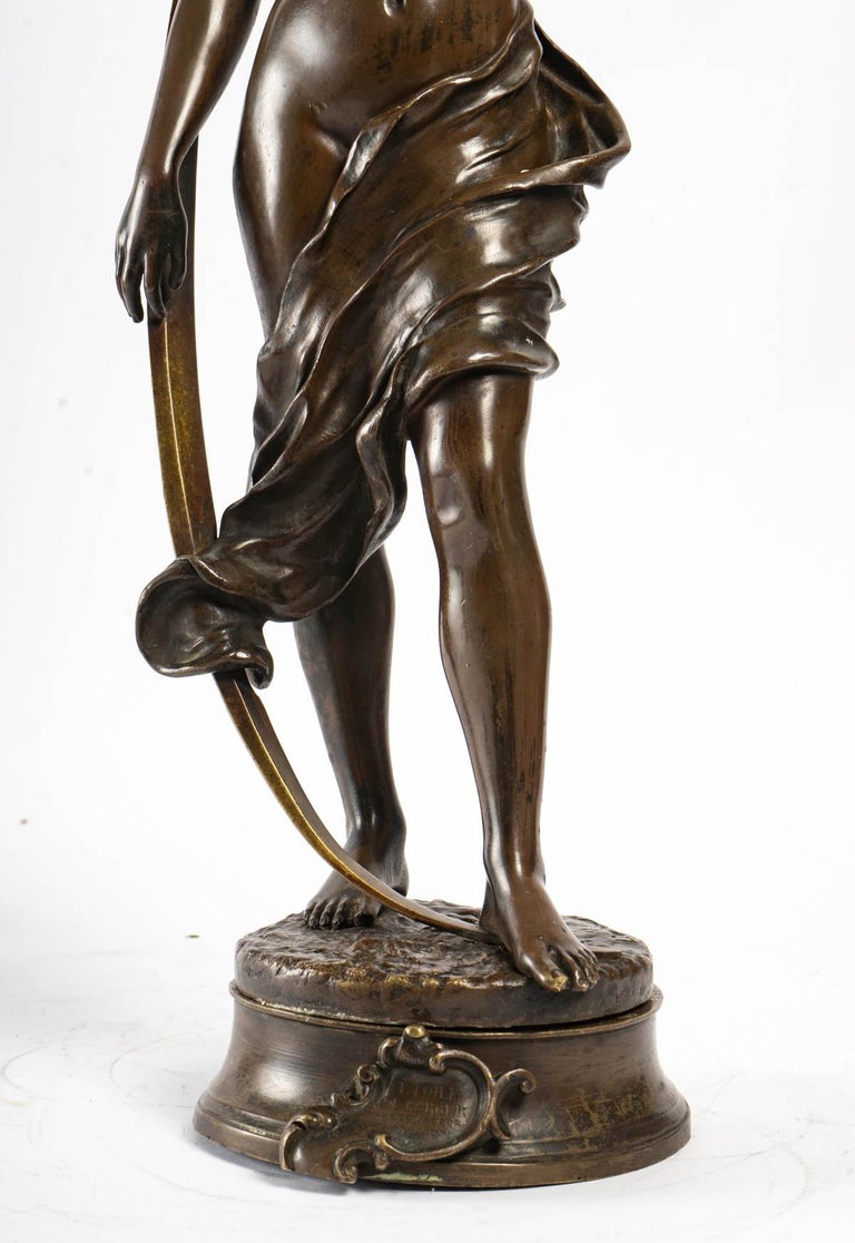 Aurore, Bronze by Henri Louis Levasseur For Sale at 1stDibs | henri  levasseur