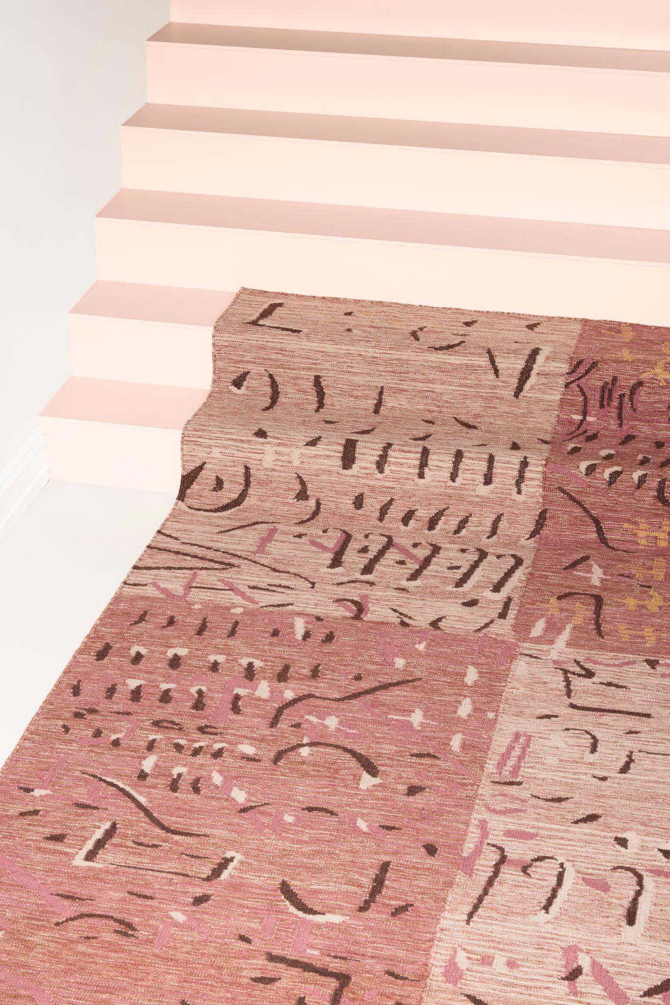 Post-Modern Aurorix Rug by Volver Studios For Sale