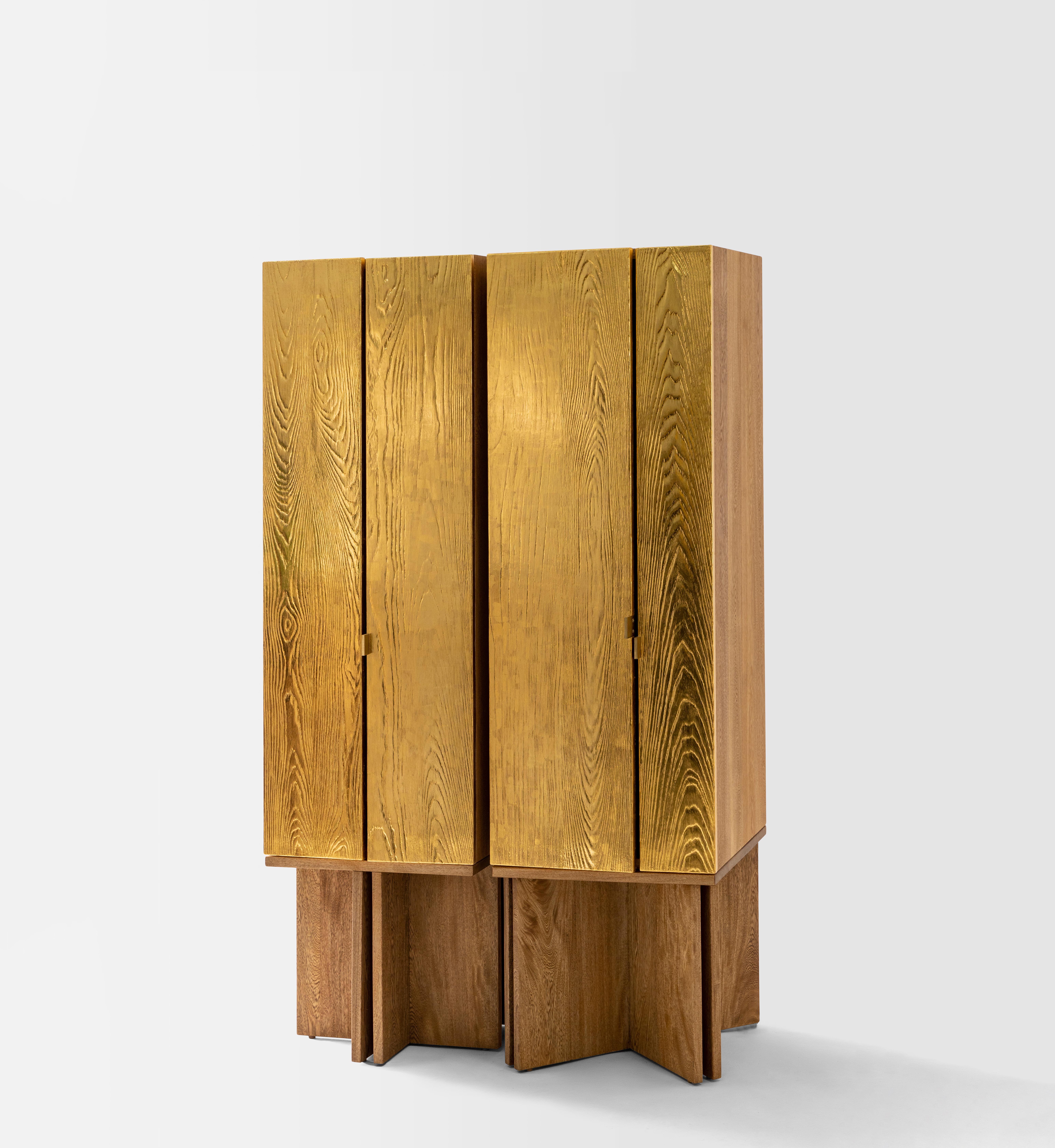 Minimalist AURUM Cabinet Limited Edition, Storage 120 cm For Sale