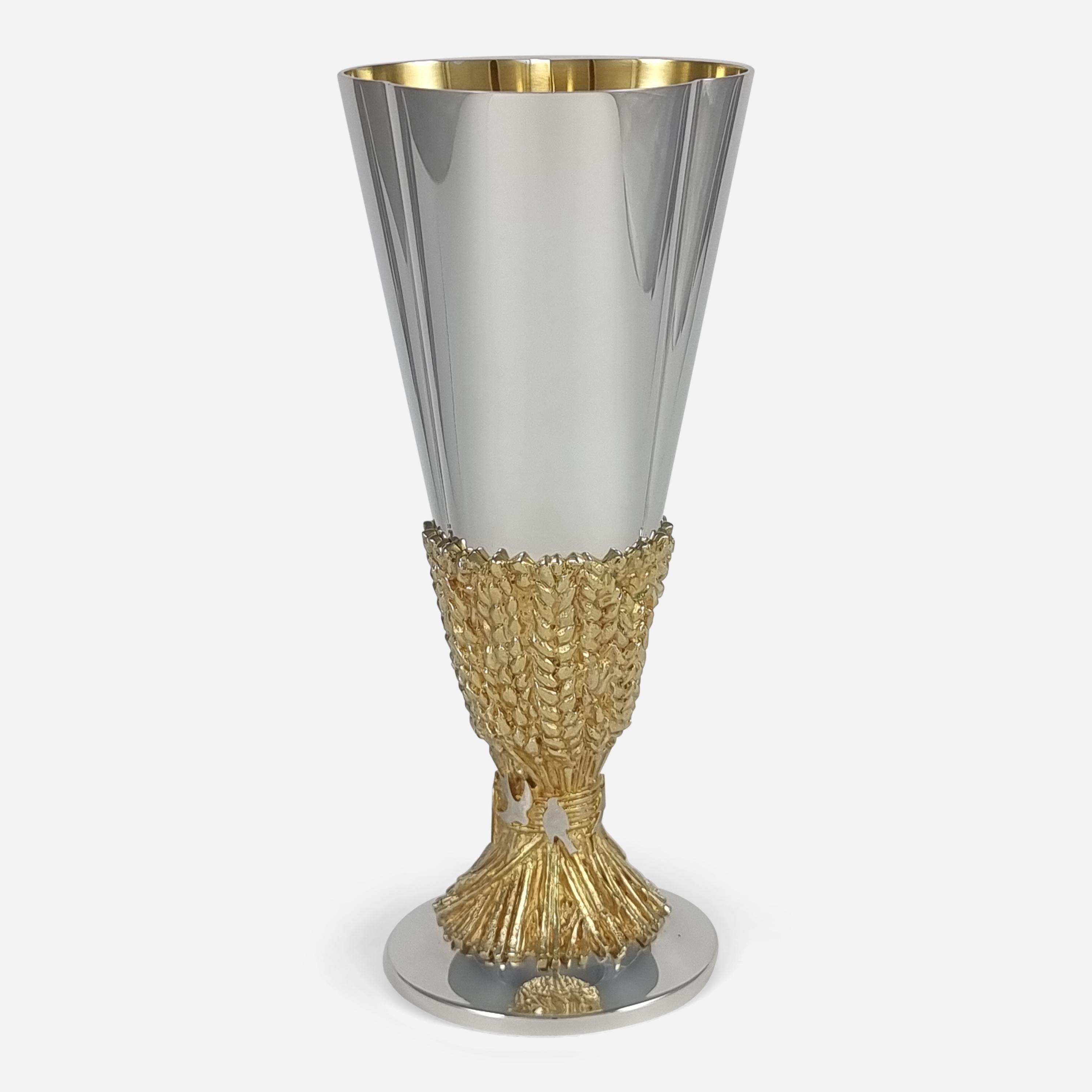Aurum Silver Gilt 'Chichester Cathedral' Goblet, 1976 10