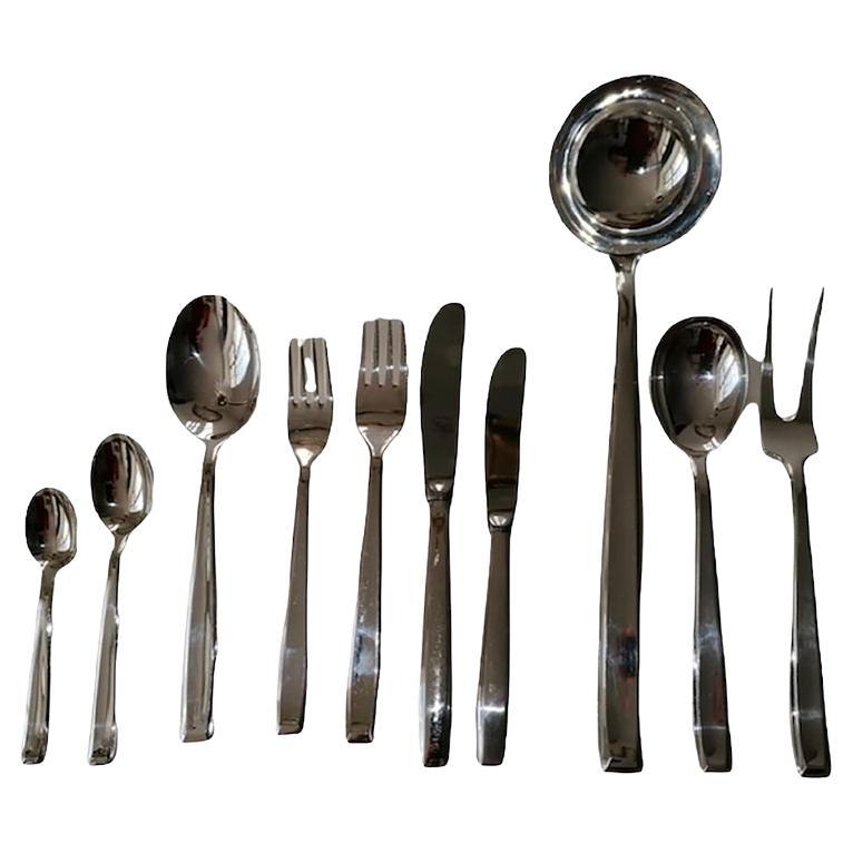 Ausrian Flatware, Cutlery Set by Berndorf by Philipp Häusler