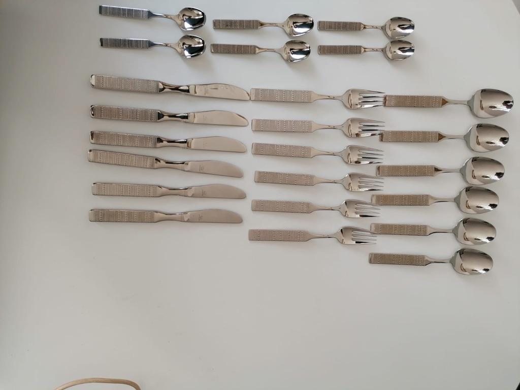 Ausrian Flatware, Cutlery Set by Berndorf For Sale 6