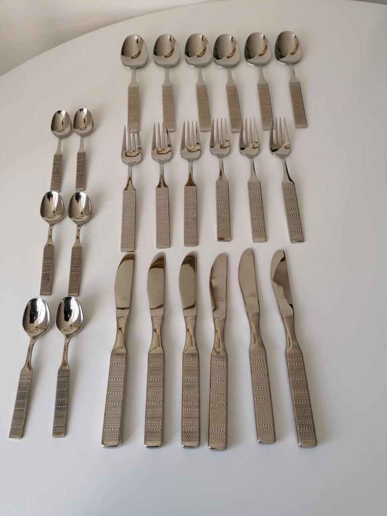 Mid-Century Modern Ausrian Flatware, Cutlery Set by Berndorf For Sale