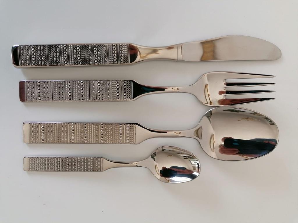 Austrian Ausrian Flatware, Cutlery Set by Berndorf For Sale