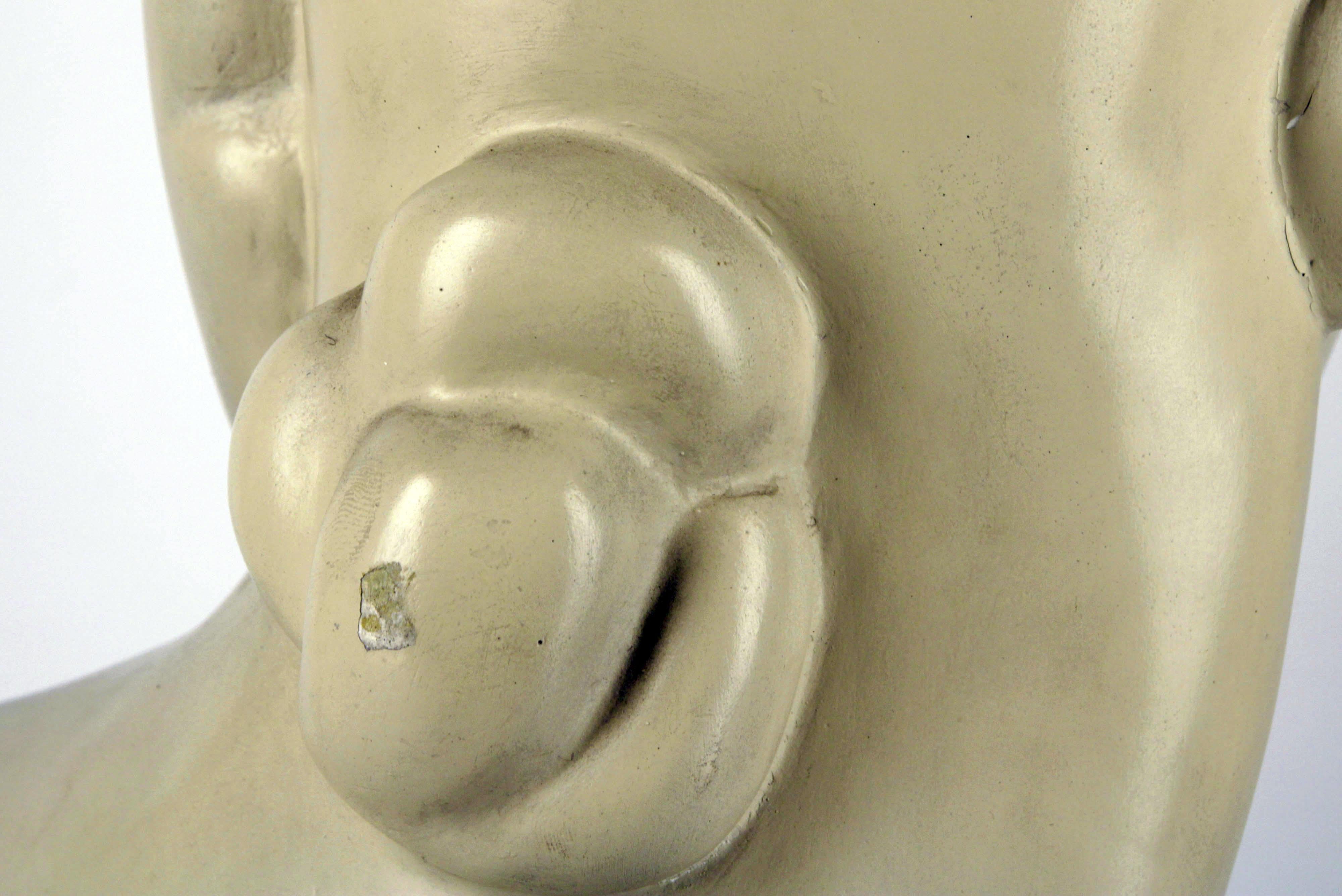 American Austin Prod's Plaster Sculpture/Bust Based on 'Mademoiselle Pogany' by Brâncuşi For Sale