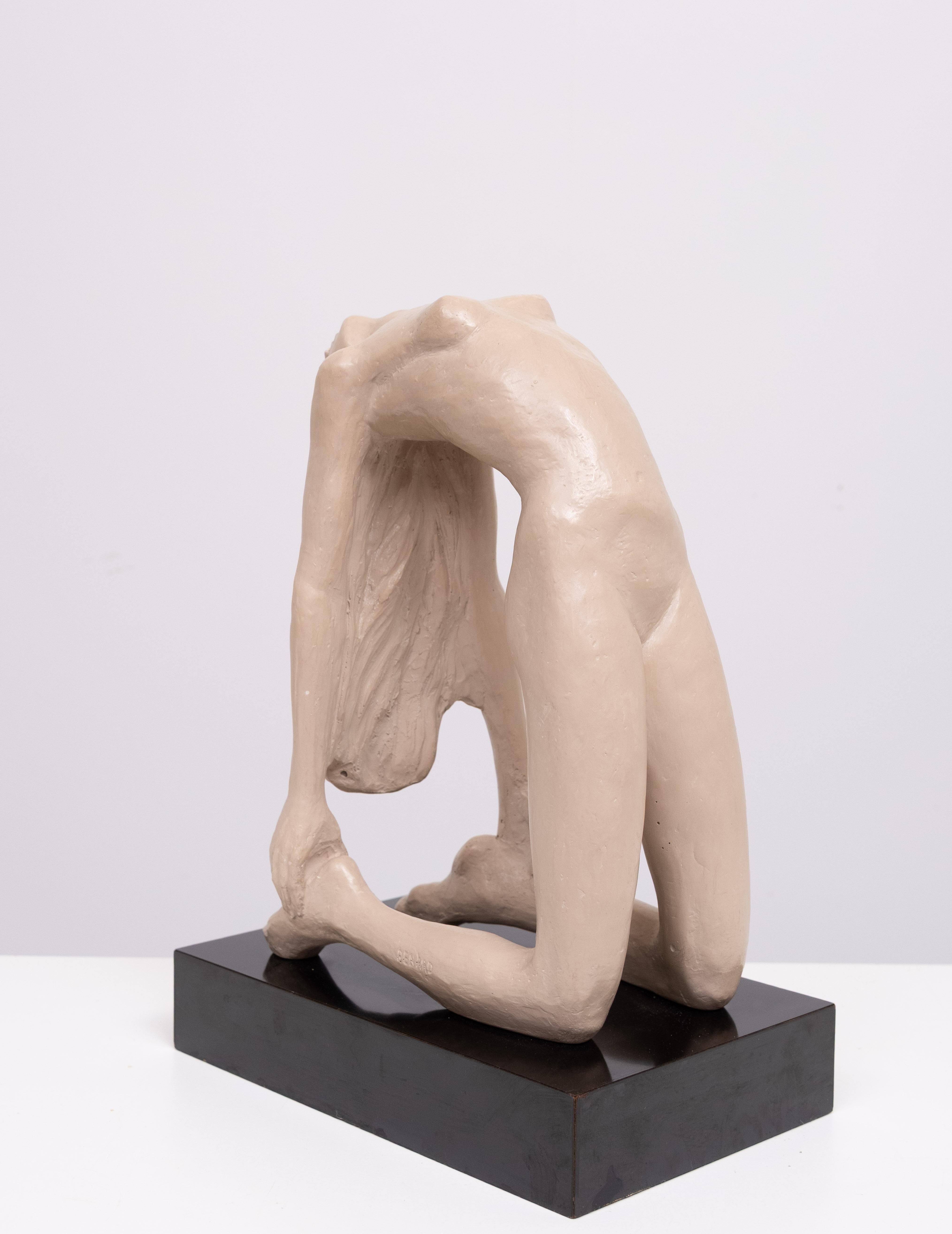 French Austin production nude Lady “rebirth” statue Jean Pierre Renard sculpture For Sale