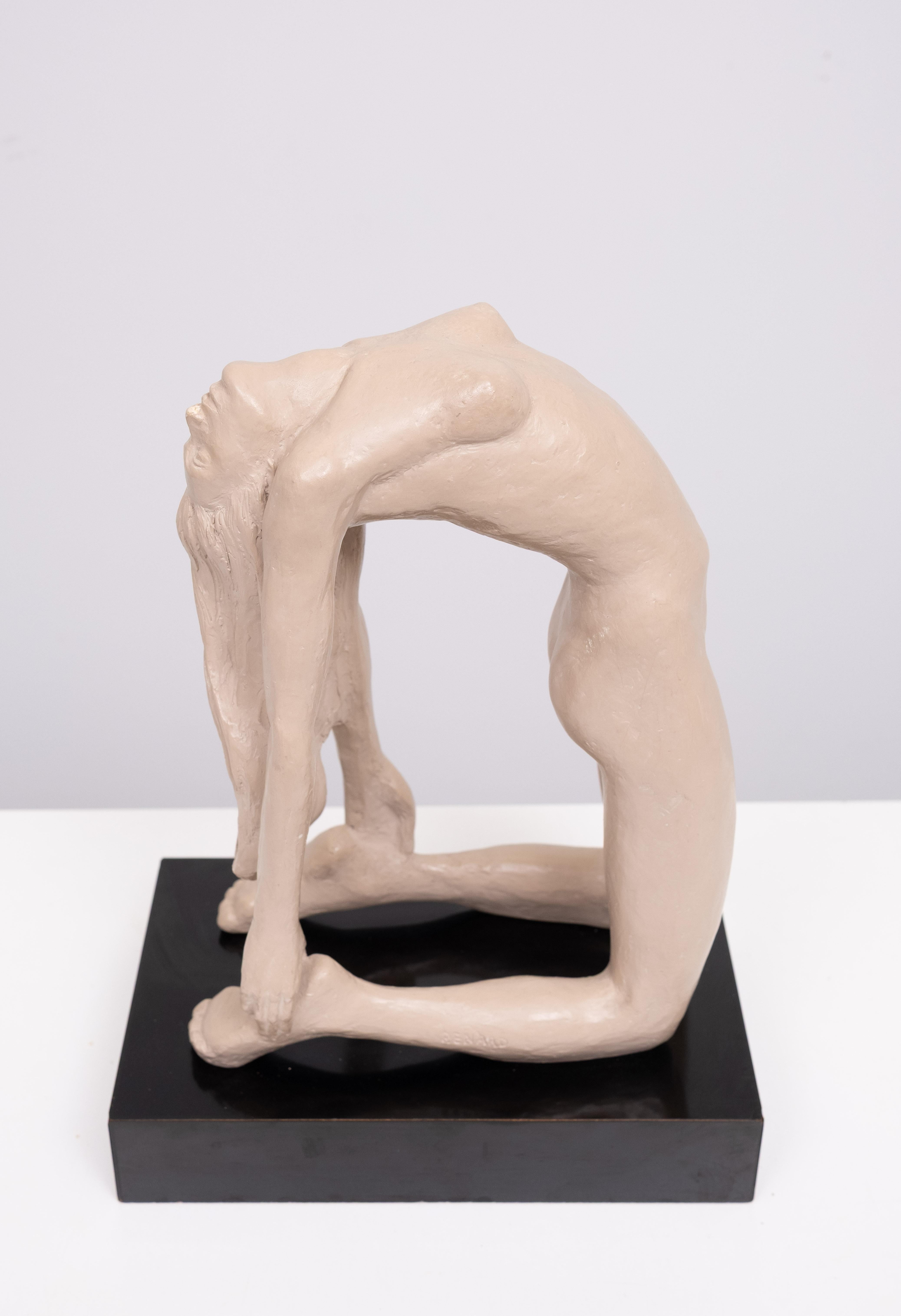 Late 20th Century Austin production nude Lady “rebirth” statue Jean Pierre Renard sculpture For Sale