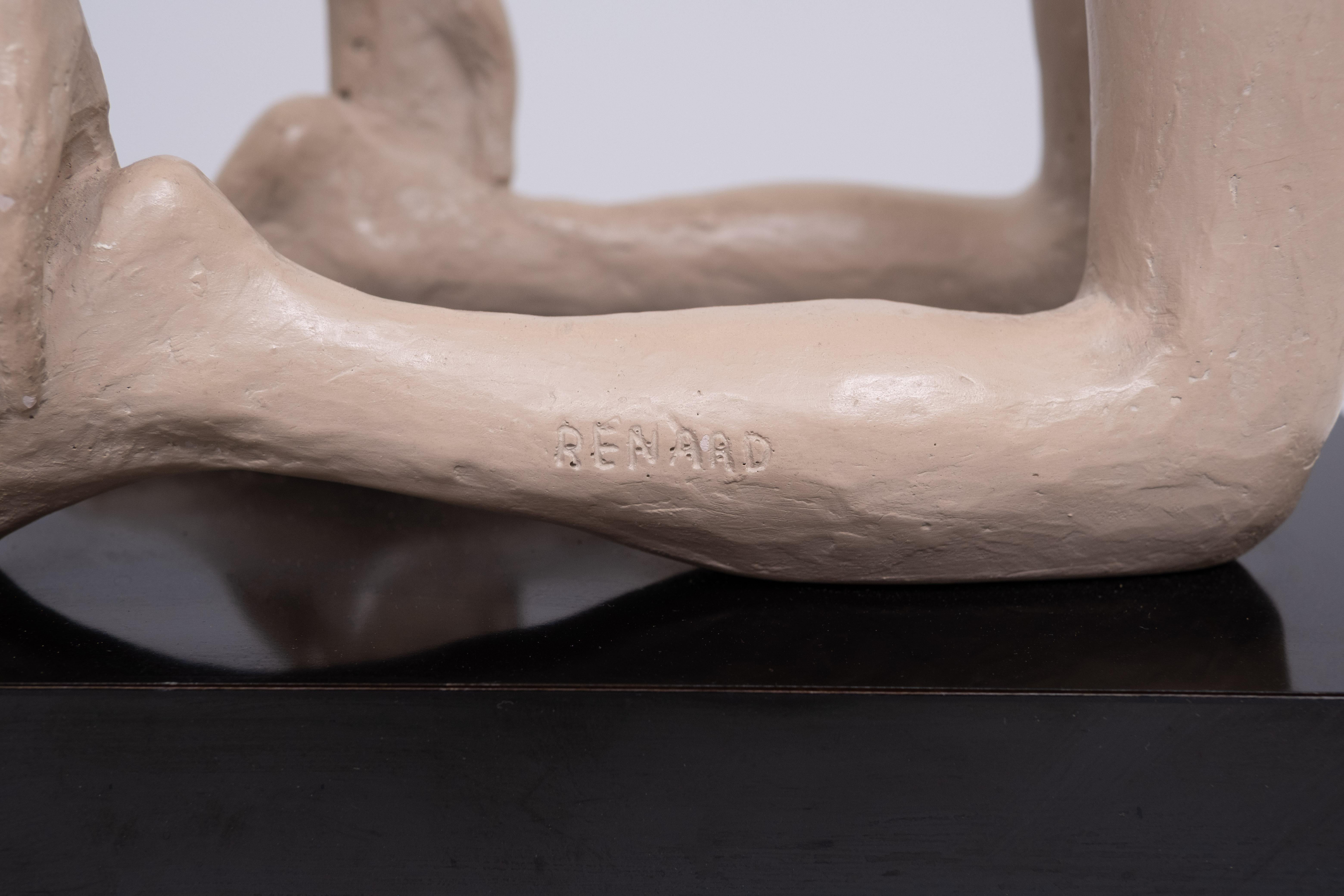 Austin production nude Lady “rebirth” statue Jean Pierre Renard sculpture For Sale 2