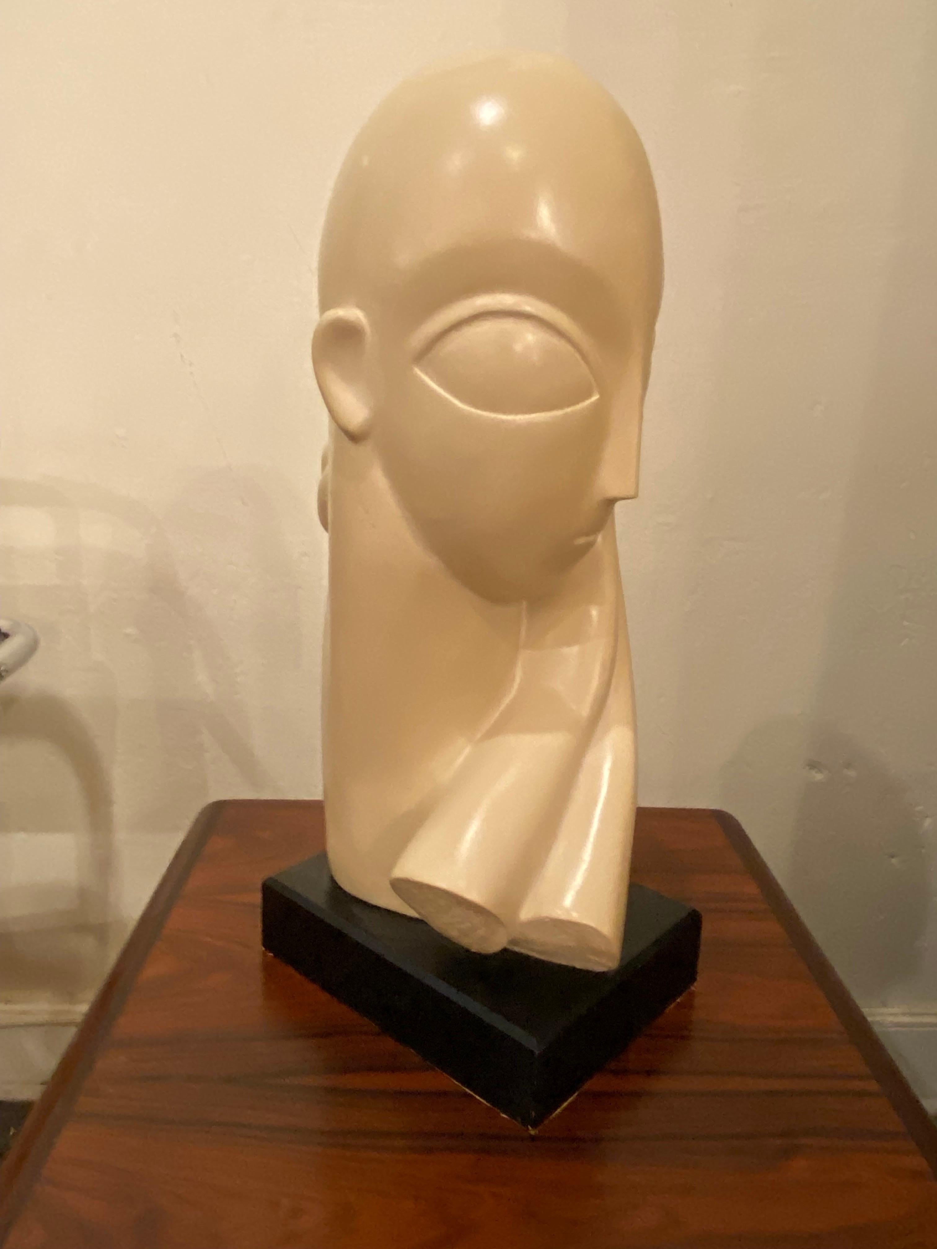 Mid-20th Century Austin Productions Abstract Sculpted Head
