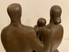 Austin Productions Henry Moore Style Seated Family