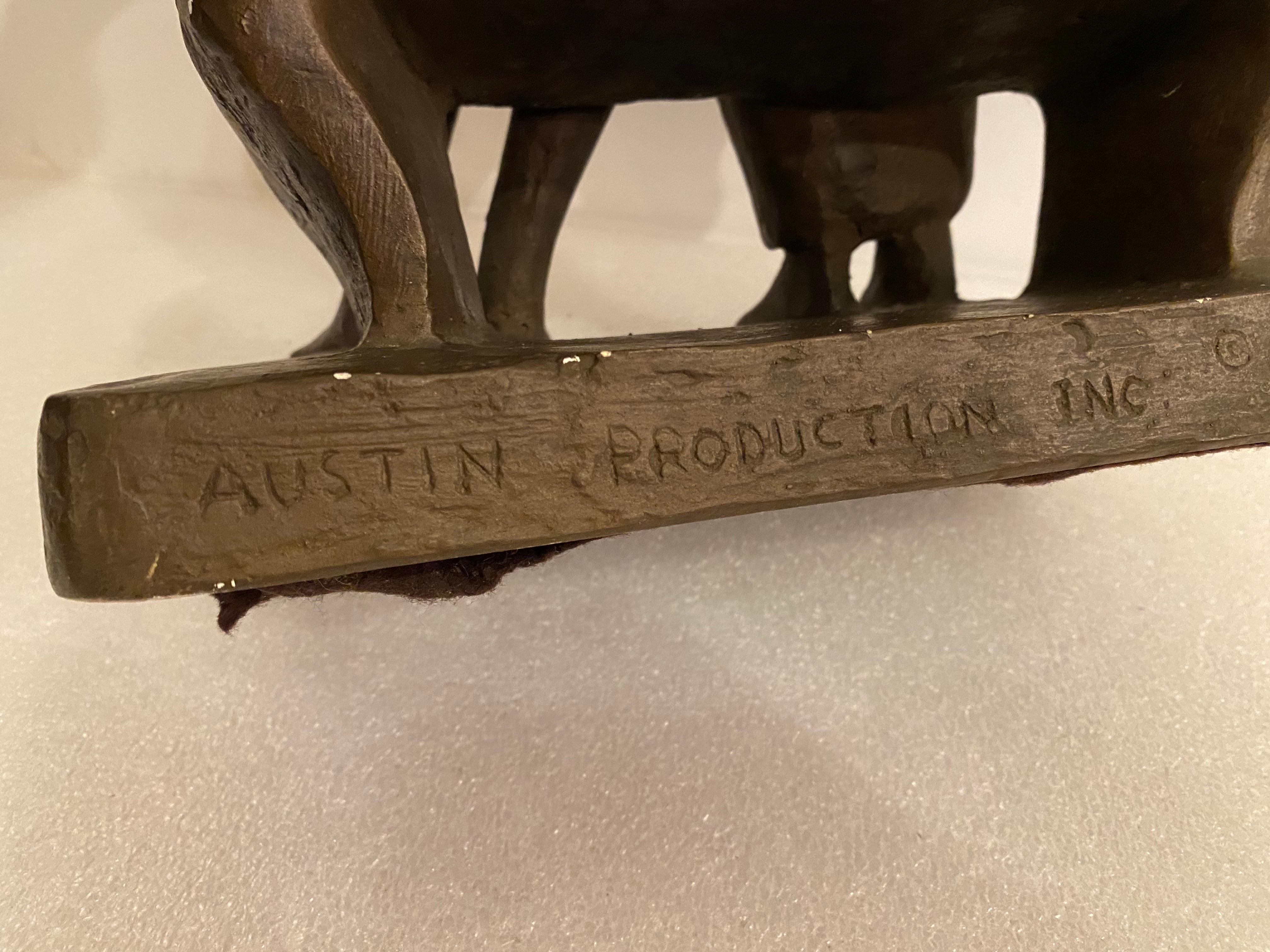 American Austin Productions Henry Moore Style Seated Family For Sale