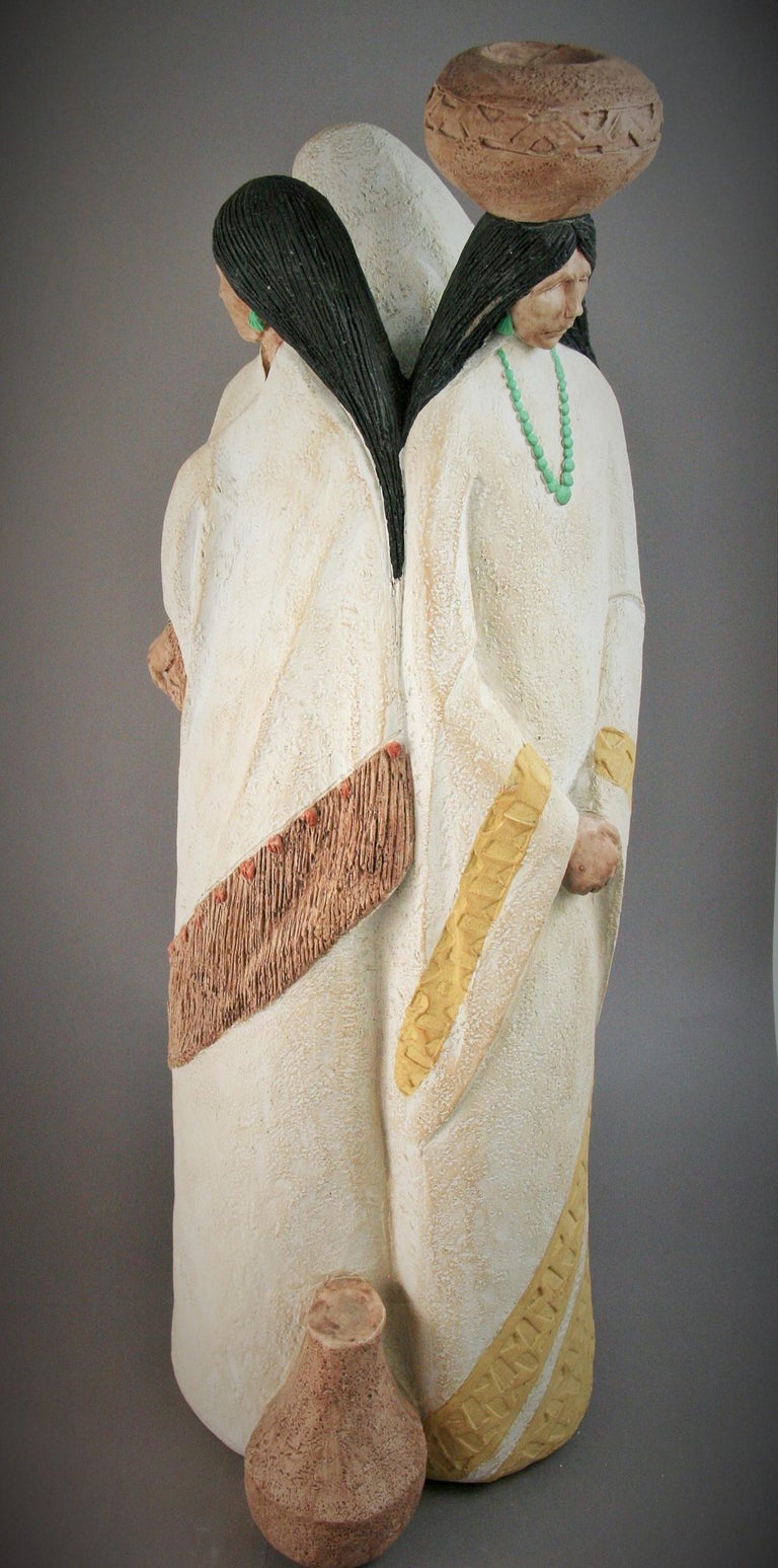 Austin Productions Southwest Pueblo Large Sculpture by Austin Production 1989 For Sale at 1stDibs