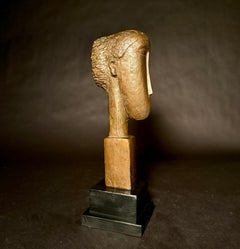 Austin Productions "Tête de Femme" Sculpture, 1964, After Modigliani