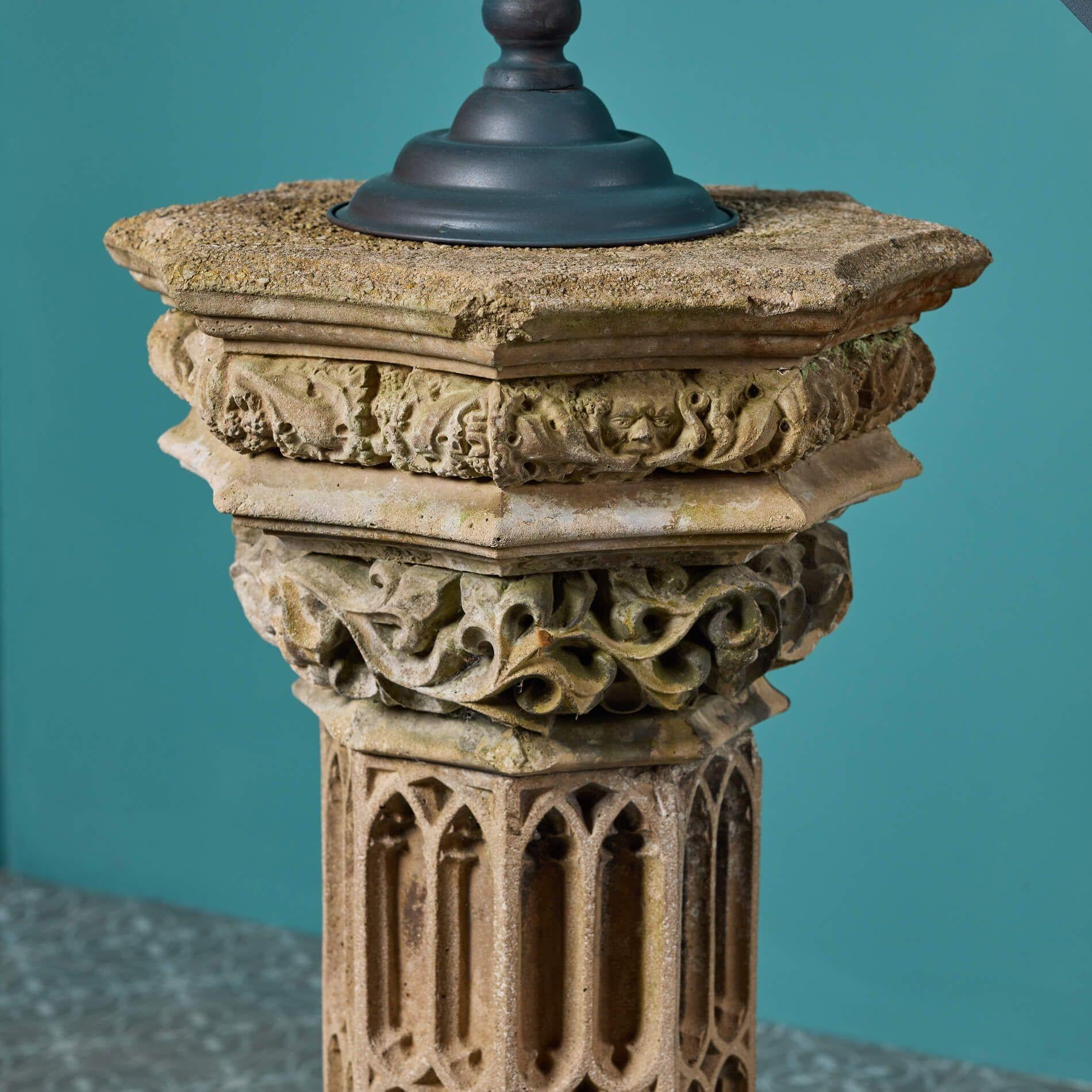 Austin & Seeley Gothic Style Armillary Sundial In Fair Condition For Sale In Wormelow, Herefordshire