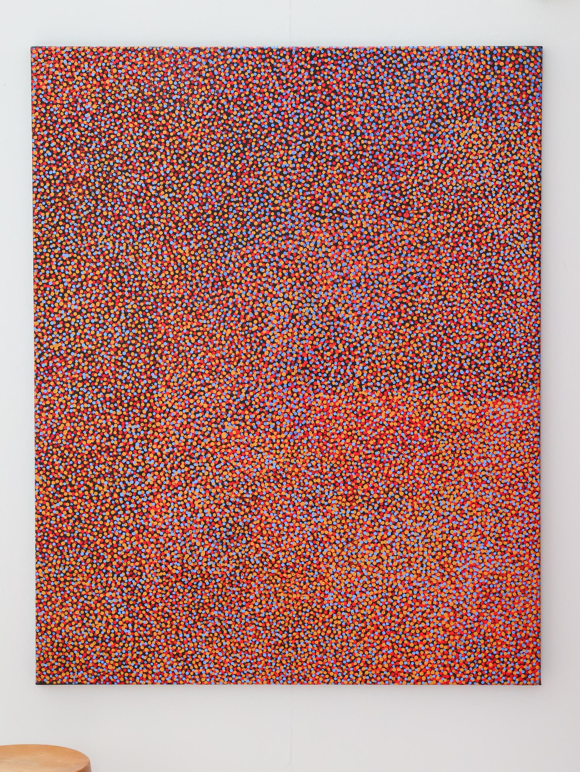 Australia Aboriginal Dreaming Painting by Gladys Kemarre, 1995 For Sale 4