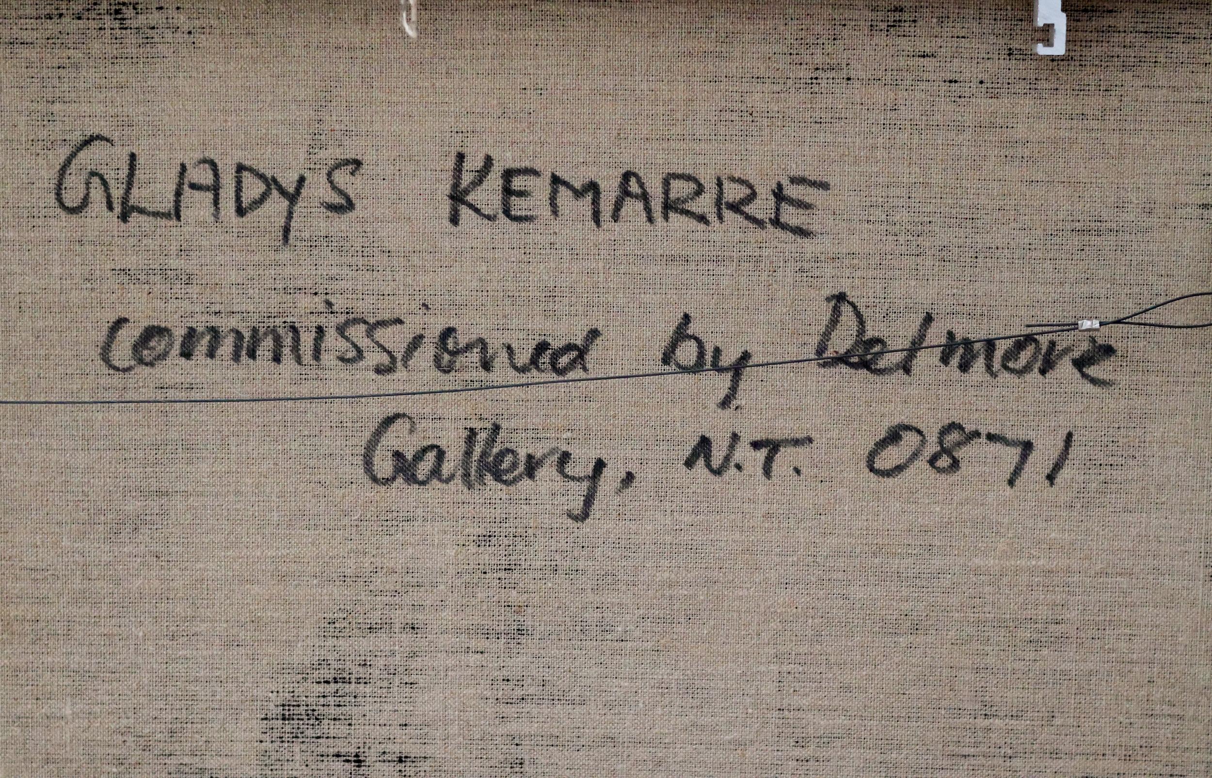 Australia Aboriginal Dreaming Painting by Gladys Kemarre, 1995 For Sale 2