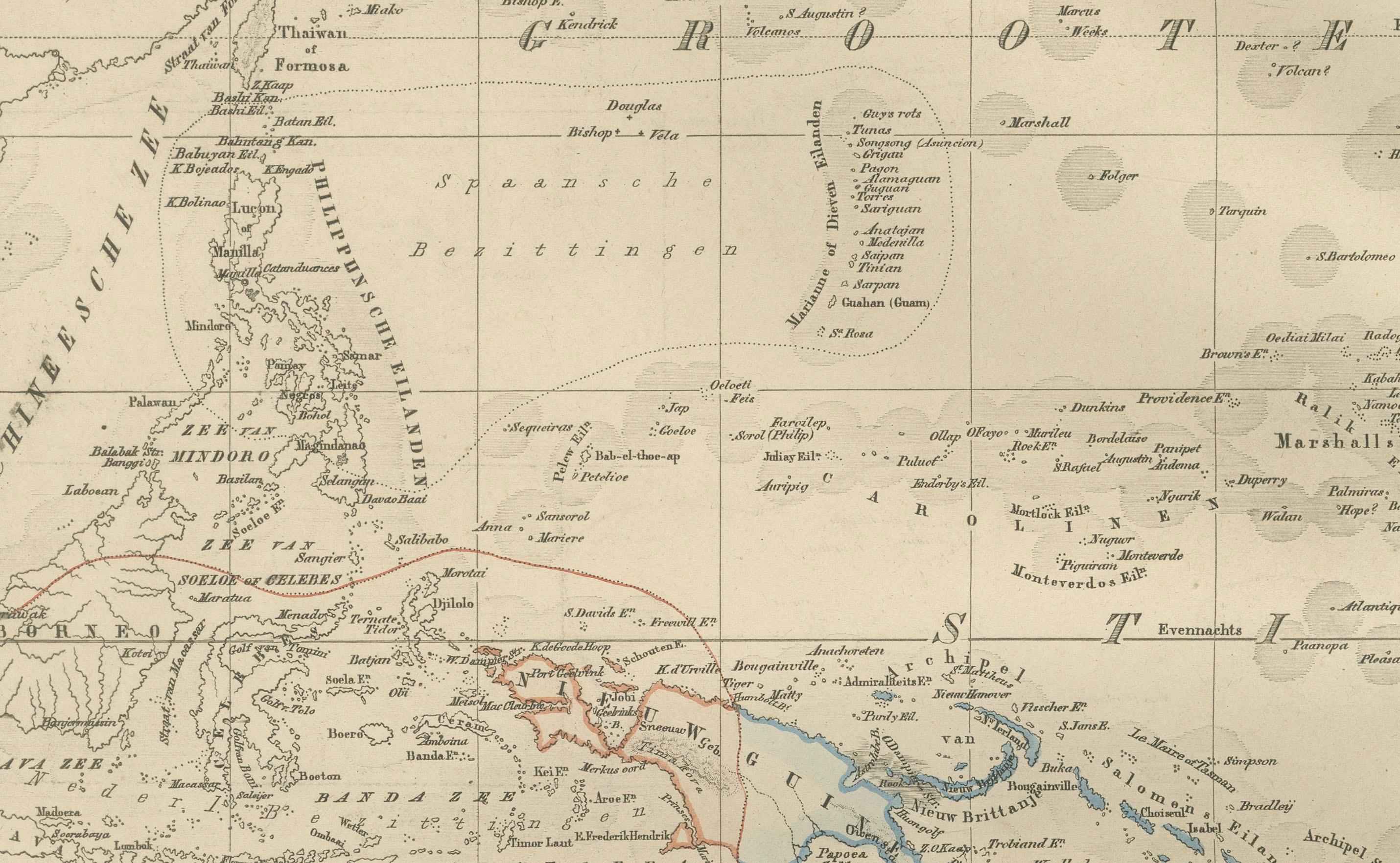 Australie et Polynésie avec la Nouvelle-Zélande - Noothoven van Goor, 1876 (carte)

Cette carte finement gravée du XIXe siècle, intitulée 