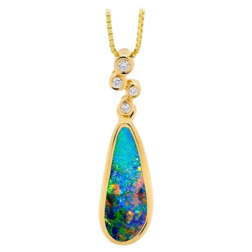 2.28ct Boulder Opal Necklace 