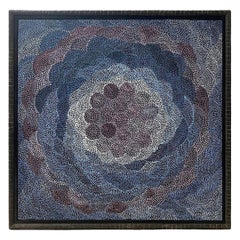 Australische Aborigine-Kunst Janet Forrester Ngala, Gemälde „ Milky Way Dream“, 1994