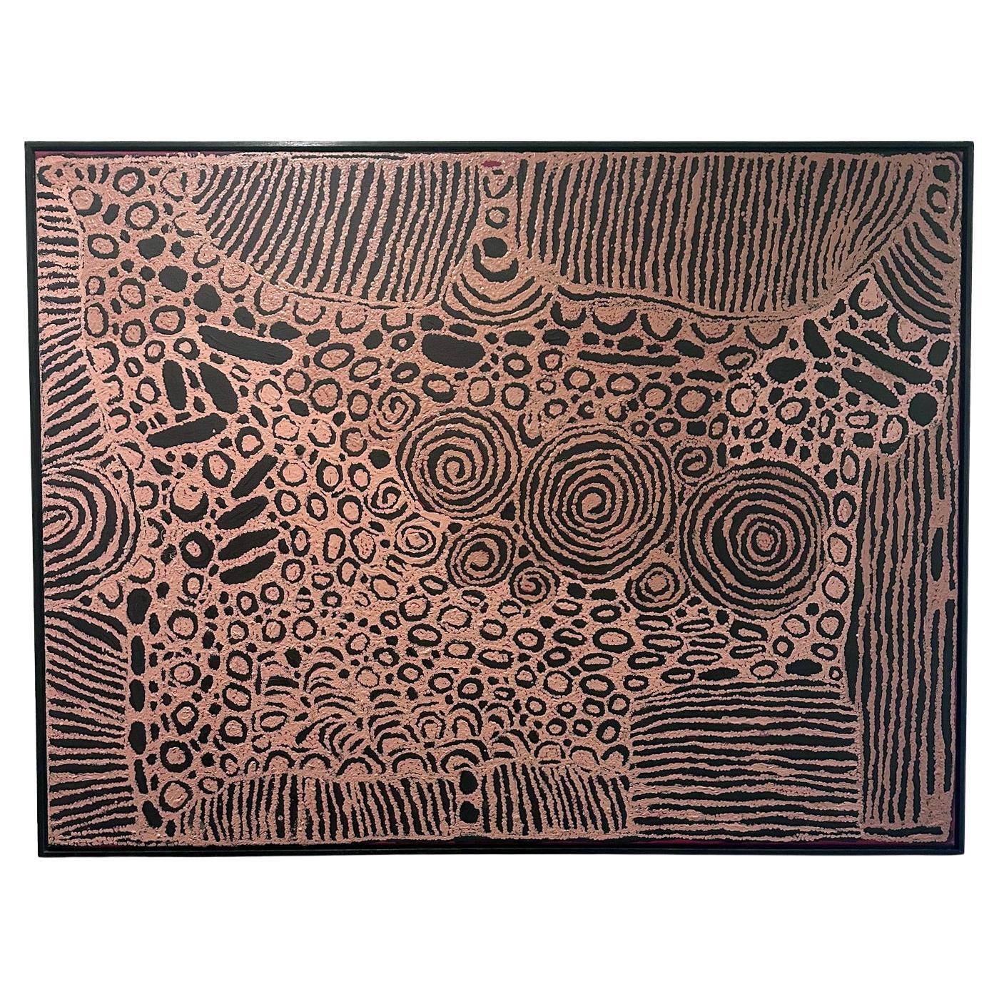 Australian Aboriginal Dreamtime Painting Nyurapayia Nampitjinpa