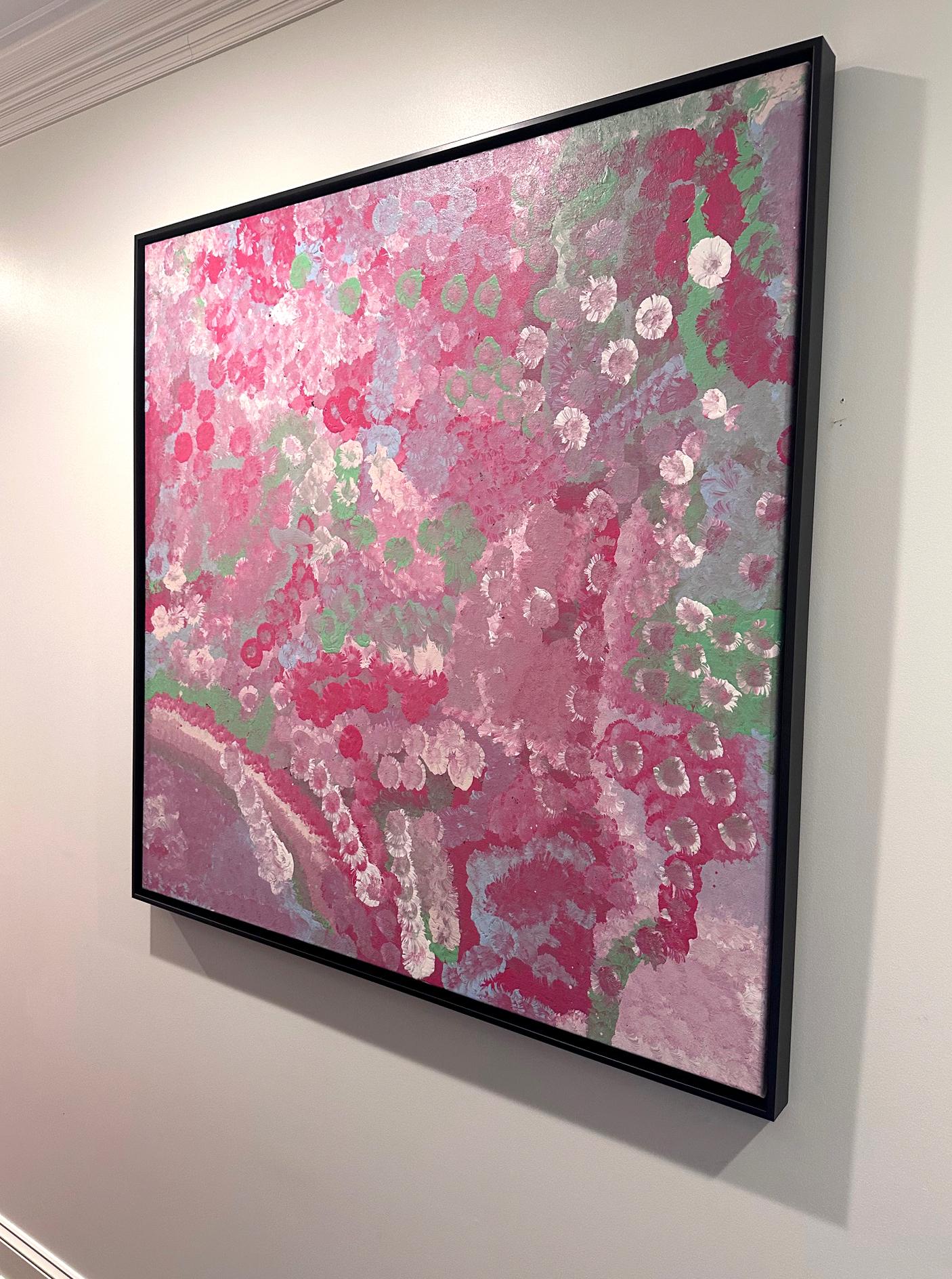 Pittura aborigena australiana di Emily Kame Kngwarreye Provenienza In condizioni buone in vendita a Atlanta, GA