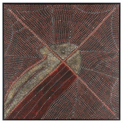 Peinture aborigène australienne de Kathleen Petyarre
