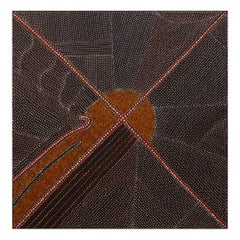 Australisches Gemälde der australischen Aborigines von Kathleen Petyarre