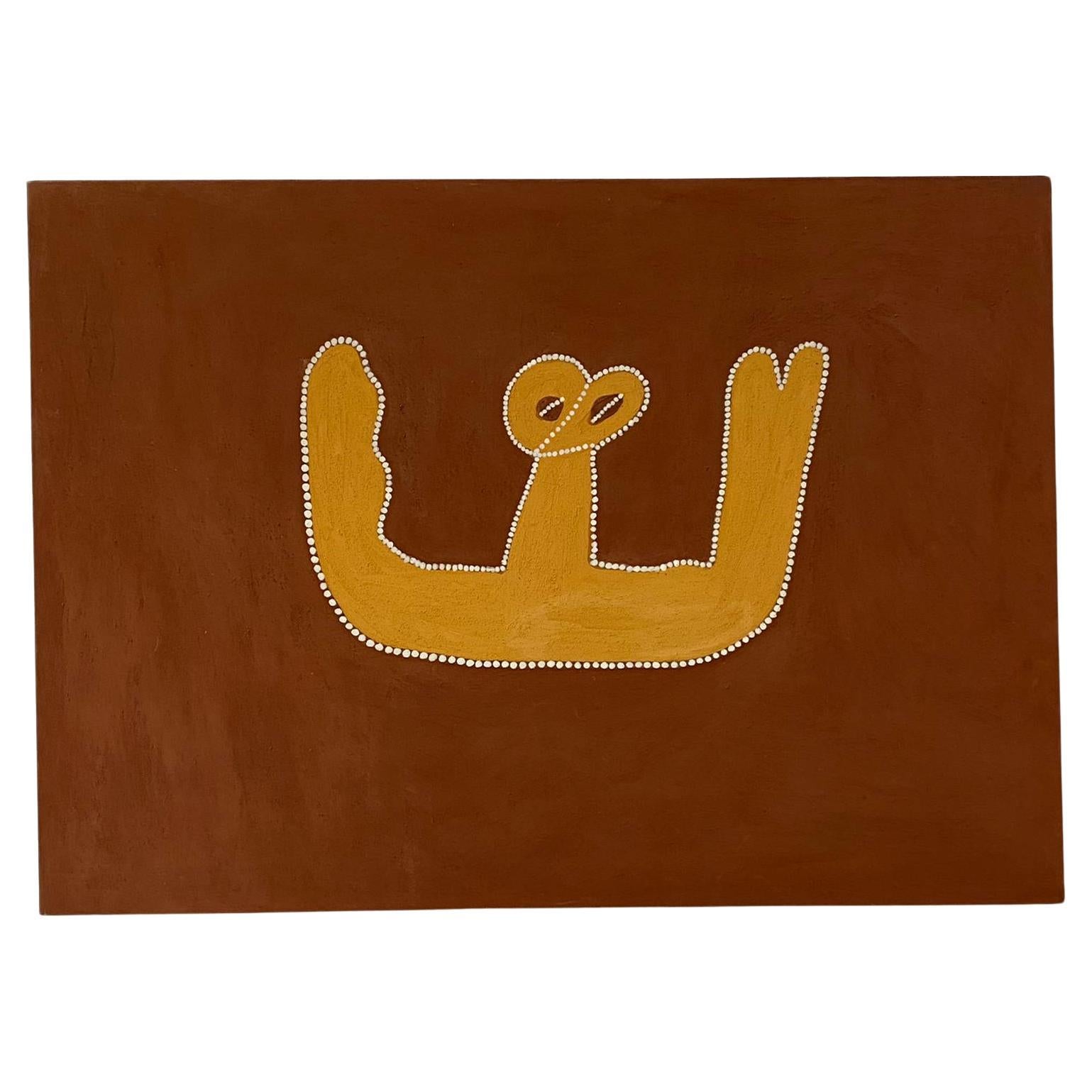 Australian Aboriginal Painting by Mabel Juli, Warmun Art Centre For Sale