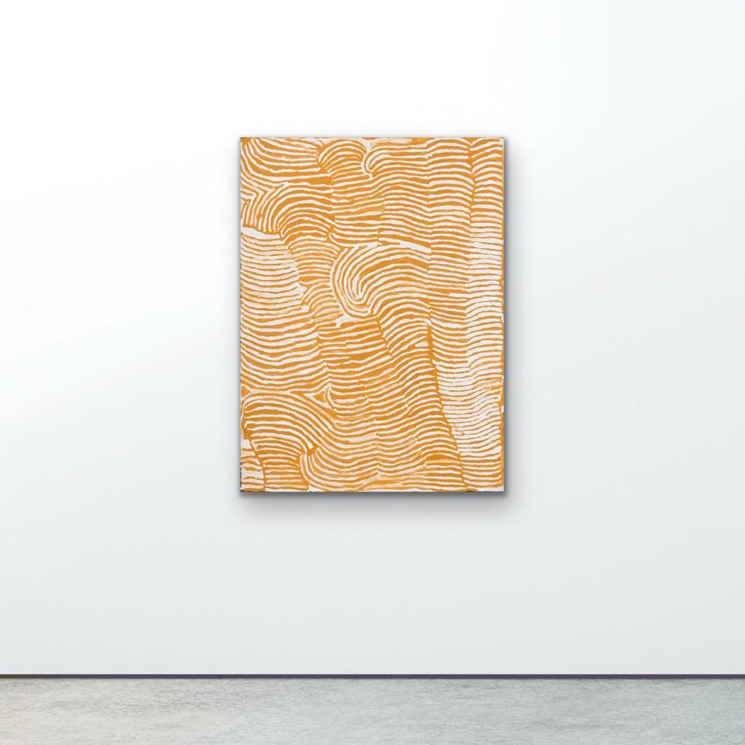 Peinture aborigène australienne de Makinti Napanangka pour Papunya Tula en vente 1