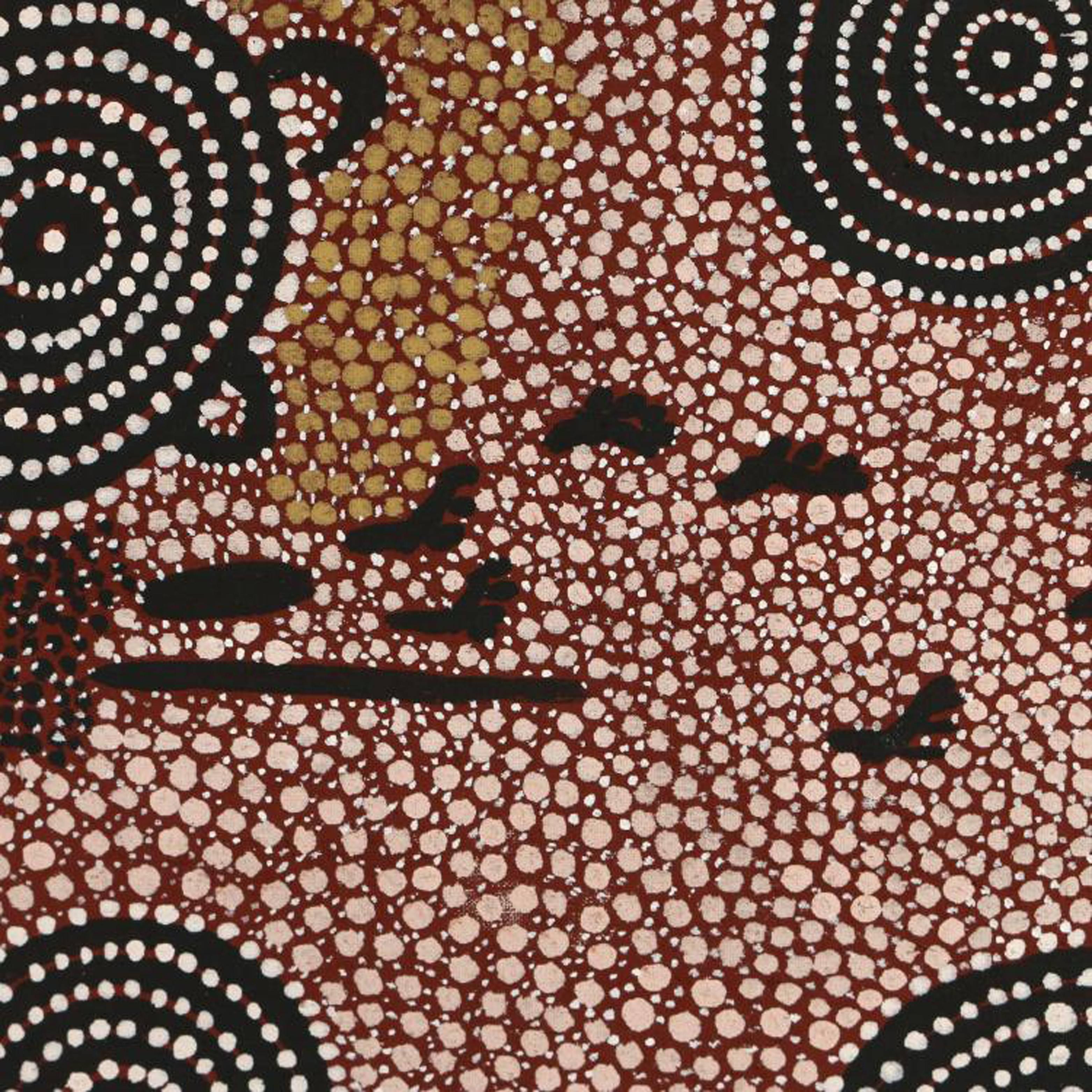 Australian Aboriginal Painting, Johnny Warangula Tjupurrula, Kampara Landscape 7