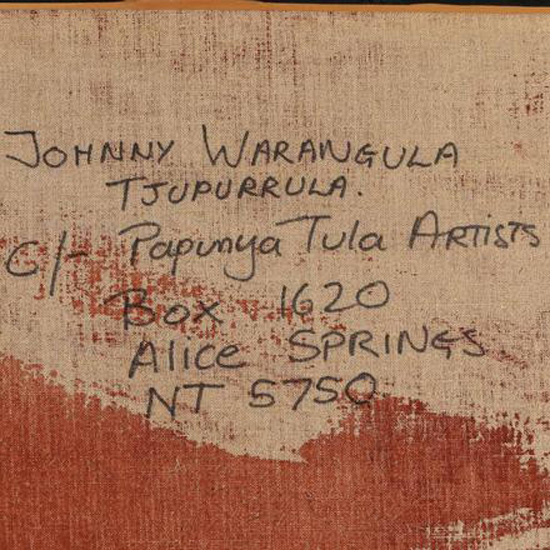 Australian Aboriginal Painting, Johnny Warangula Tjupurrula, Kampara Landscape 2