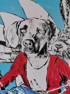 Australian Artists Gillie and Marc Oil Painting