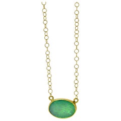 Australian Boulder Opal Choker Australian Boulder Opal Choker