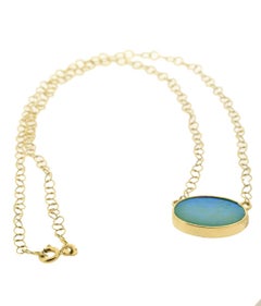 Australian Boulder Opal Choker