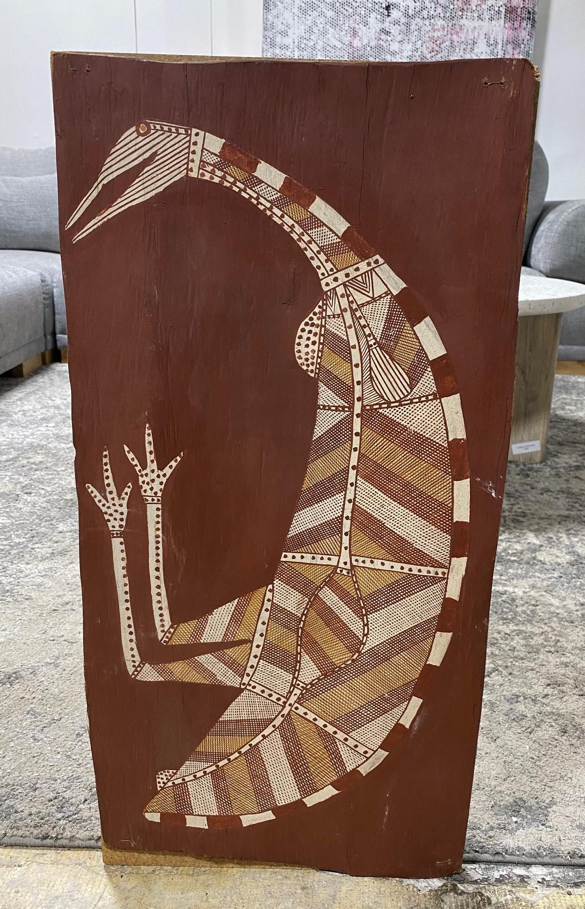 aboriginal bark paintings for sale