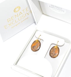 Australian Koroit Opal Earrings in18K Solid Yellow Gold