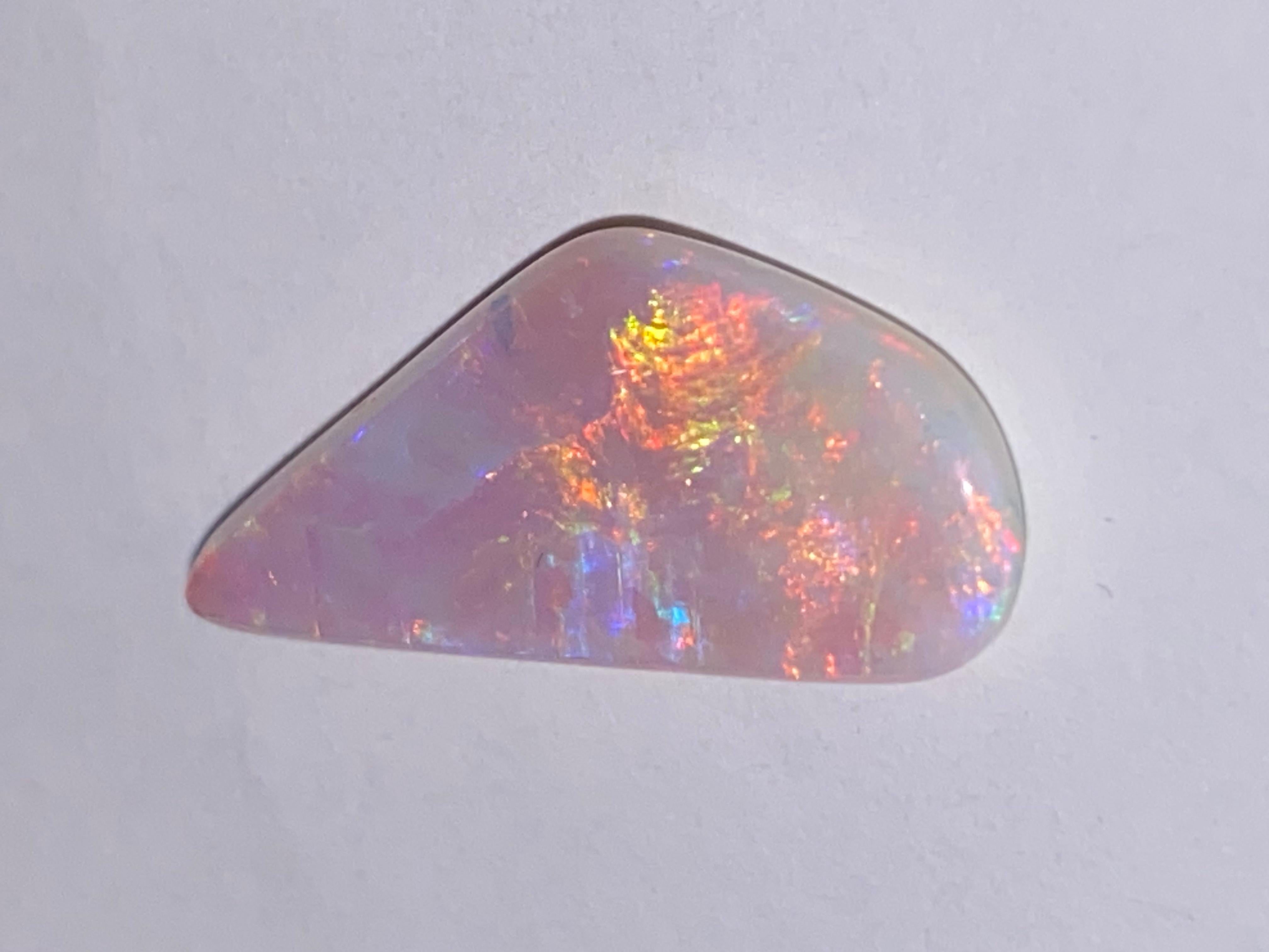 Australischer loser massiver Opal von 7,50ct 27 mm x 12 mm). Lightning Ridge. im Angebot 2