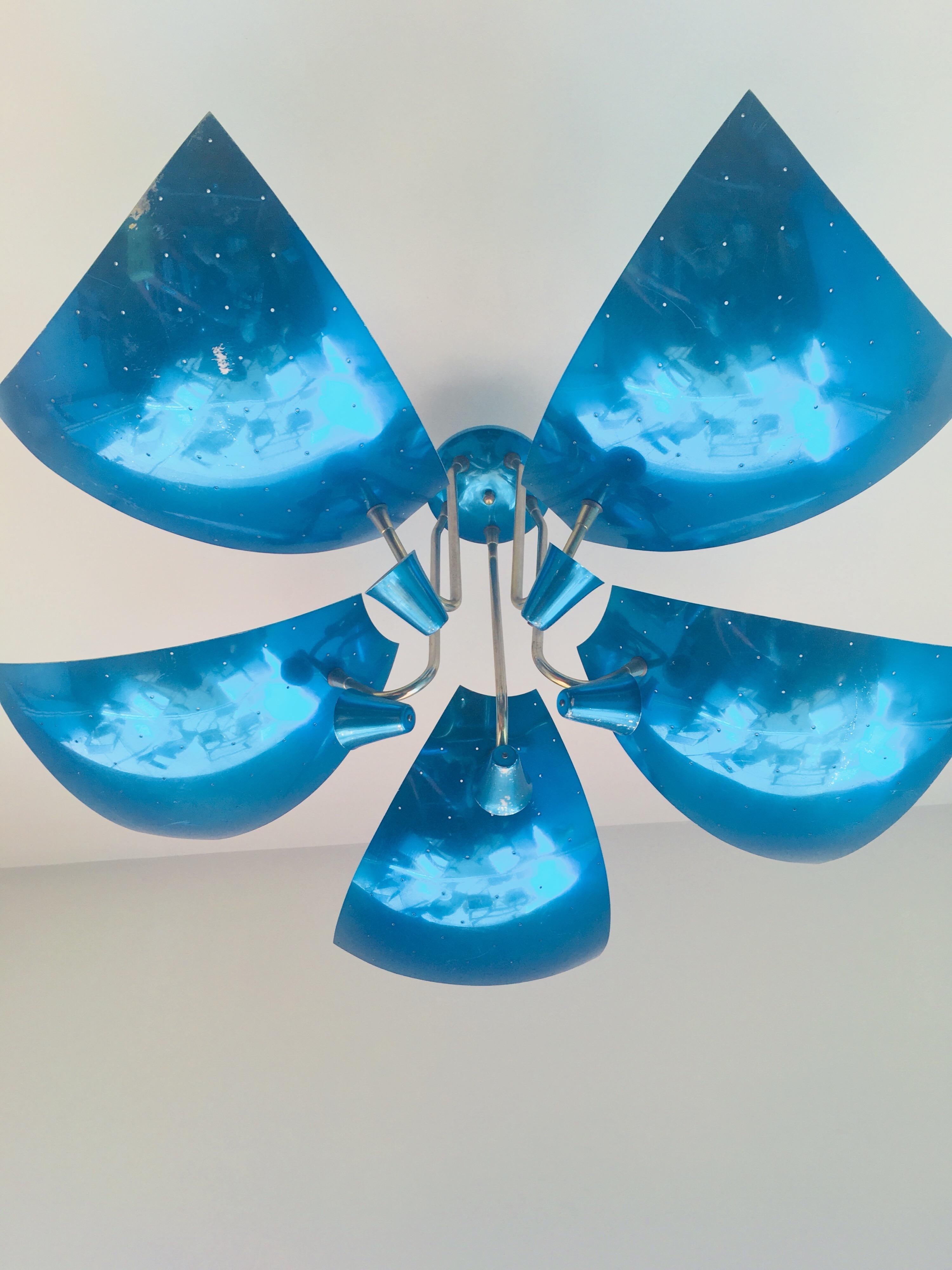 Australian Midcentury Rite Lite ‘Mayflower' Chandelier, circa 1950s For Sale 3