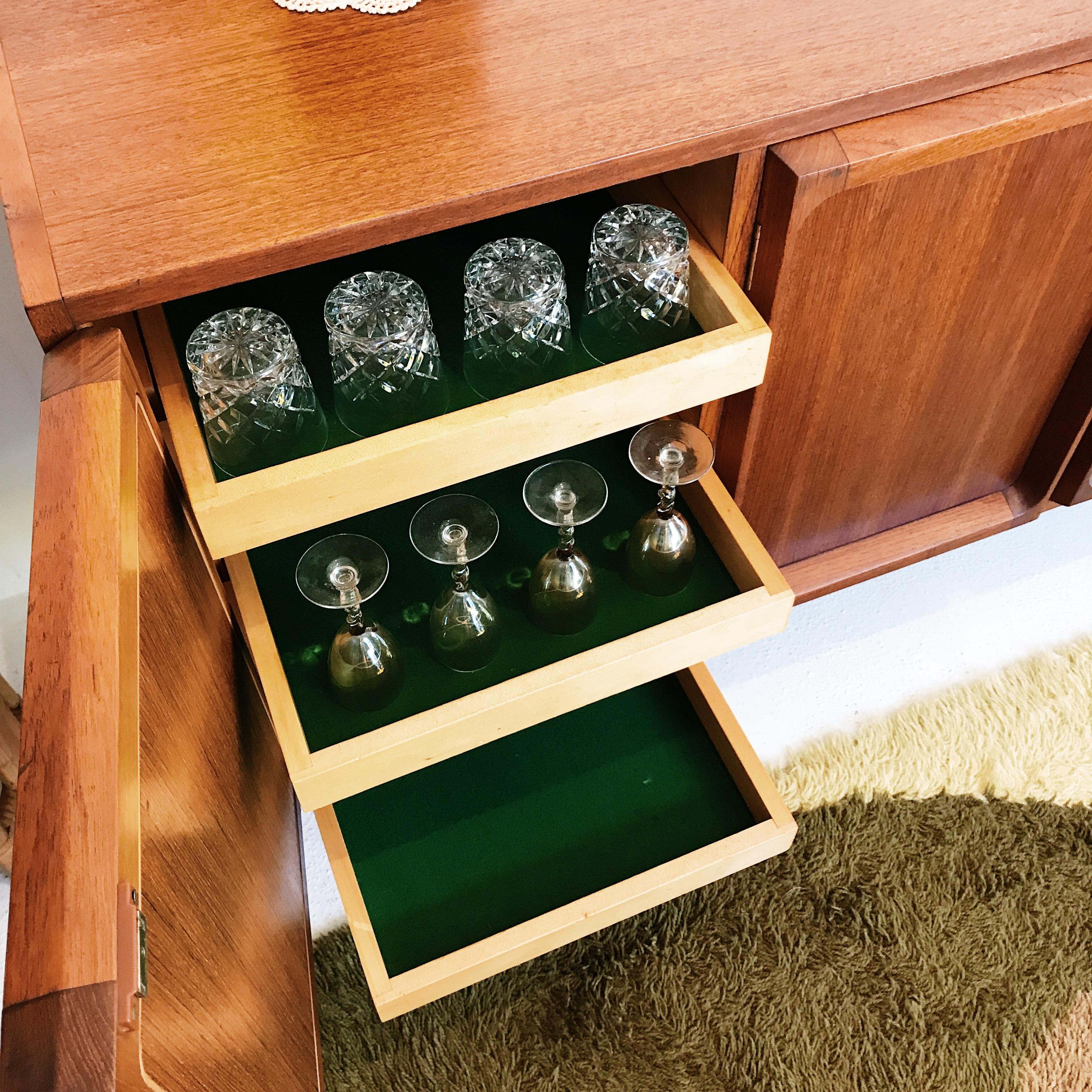 Mid-20th Century Australian Modern Deep Profile Chiswell Furniture Teak Sideboard from 1969