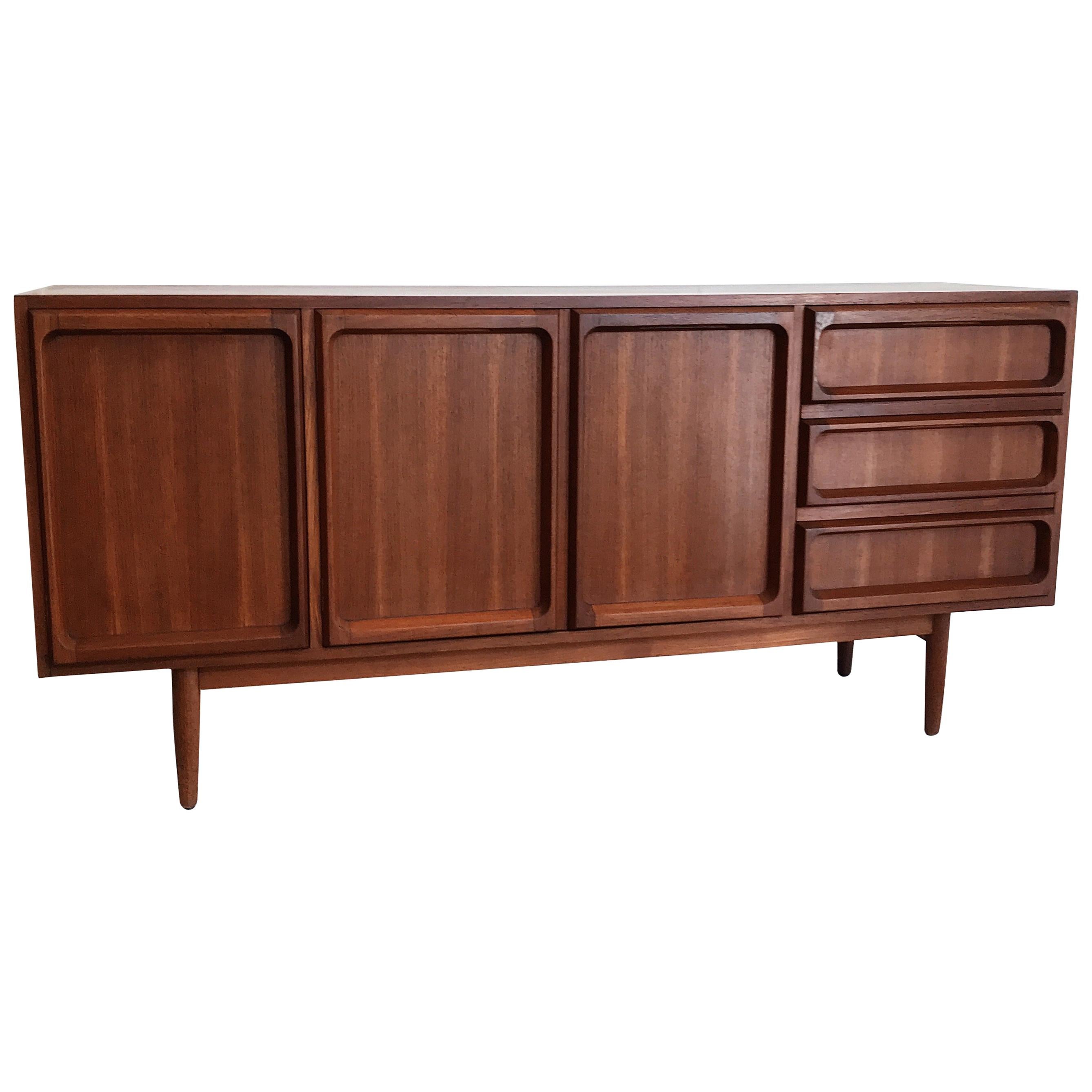 Australian Modern Deep Profile Chiswell Furniture Teak Sideboard from 1969