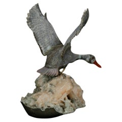Australian Opal Duck Carving