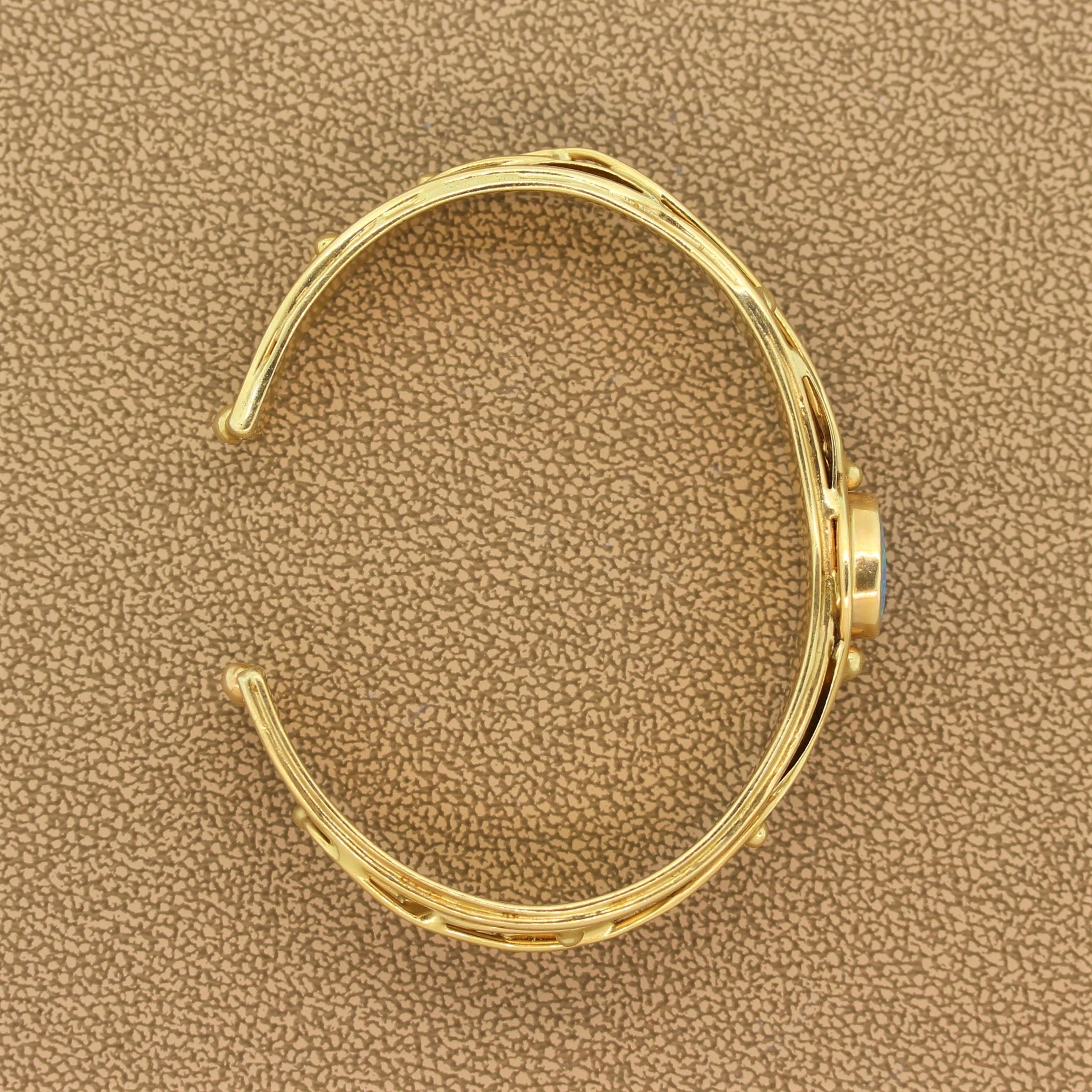 oval cuff bracelet