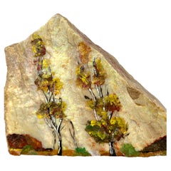 Peinture sur opale australienne Pierre précieuse brute Collector
