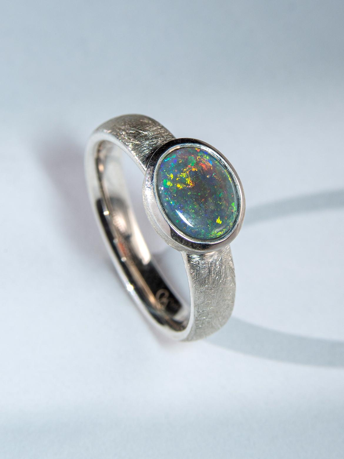 Opale australiano d'argento A. Silver in vendita 7