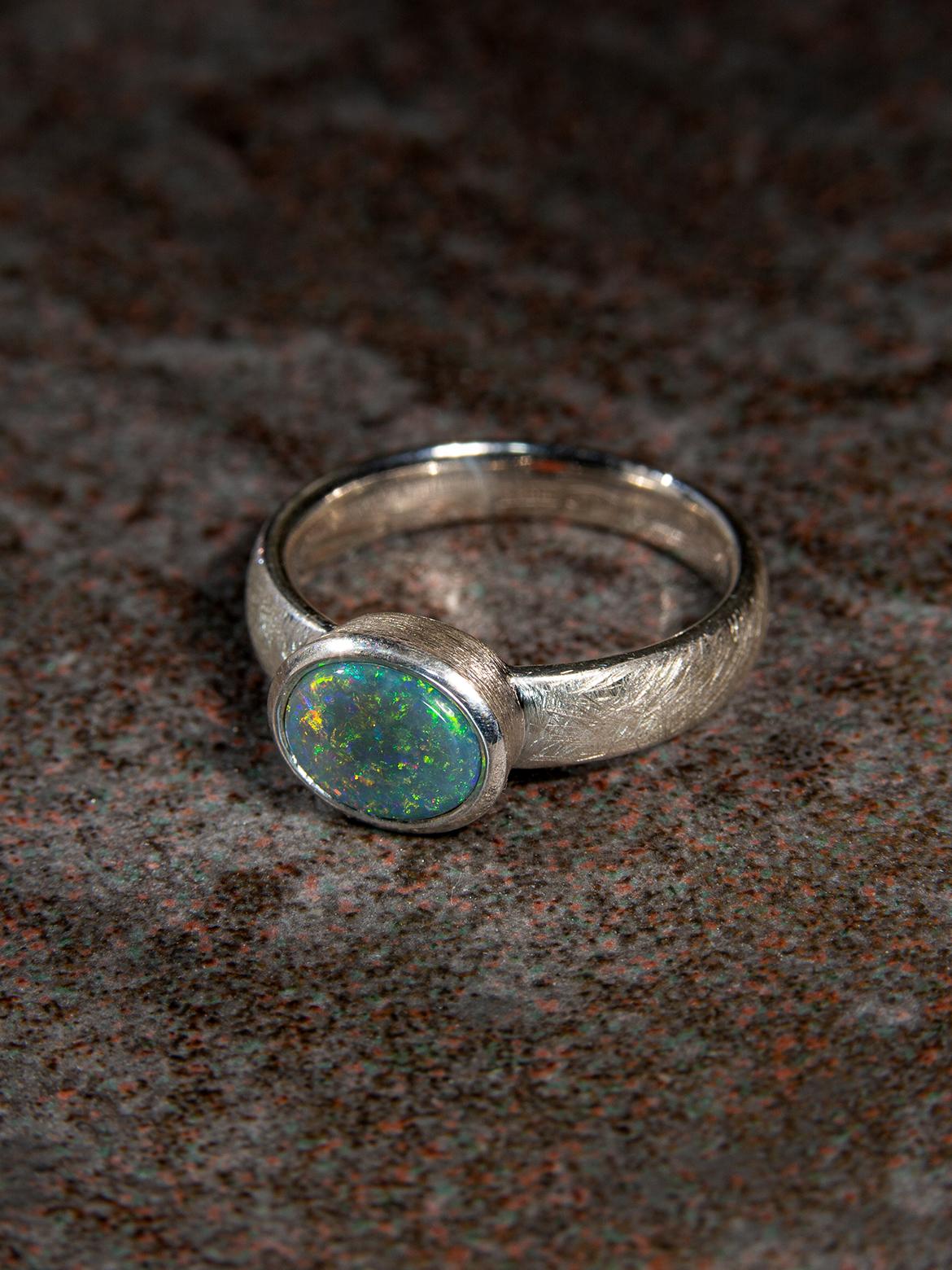 Opale australiano d'argento A. Silver in vendita 8